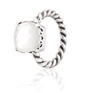 PANDORA MOTHER OF PEARL RING